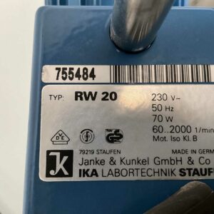 IKA RW 20 Agitateur