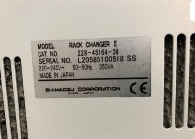 CAP LAB ANALYTIQUES Rack Changer II 9