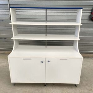 Meuble de laboratoire placard + étagères