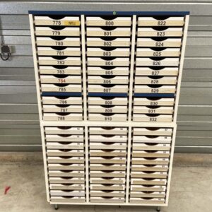 Meuble de laboratoire 33 tiroirs