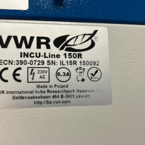 Incubateur réfrigéré INCU-Line 150R