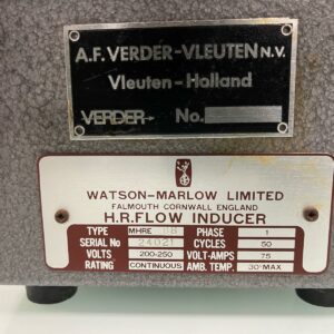 Pompe Péristaltique WATSON-MARLOW HRFLOW INDUCER
