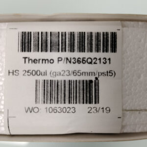 Seringue THERMO SCIENTIFIC 2500µL 365Q2131