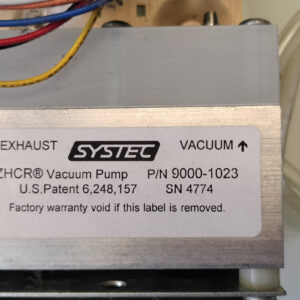 Pompe à vide ZHCR SYSTEC 9000-1023