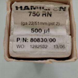 Seringue HAMILTON 500µL 993967-902